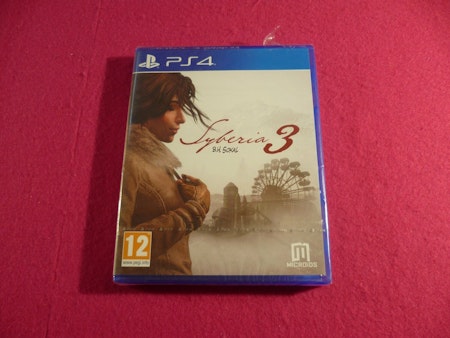 Syberia 3 PS4 Playstation 4 INPLASTAD