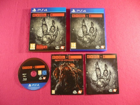 Evolve PS4 Playstation 4 Paperback cover
