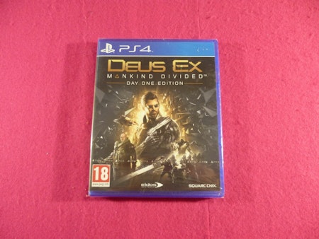 Deus Ex - Mankind Divided Day One Edition PS4 Playstation 4 INPLASTAD