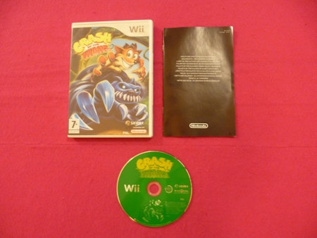 Crash of the Titans Nintendo Wii PAL Nordisk Utgåva