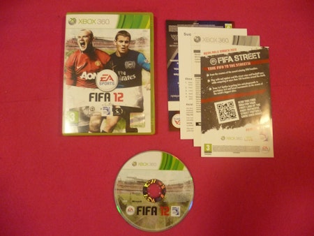 Fifa 12 Xbox 360 PAL Nordisk Utgåva
