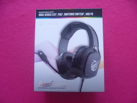 (Nytt) Universal Gaming headset SVART PS5 / Xbox Series / Nintendo Switch / PC