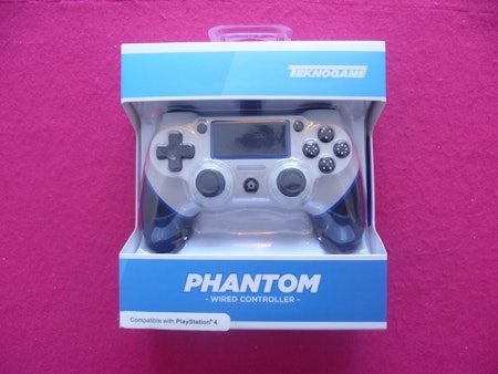 (Nytt) Playstation 4 PS4 Handkontroll Wired - VIT