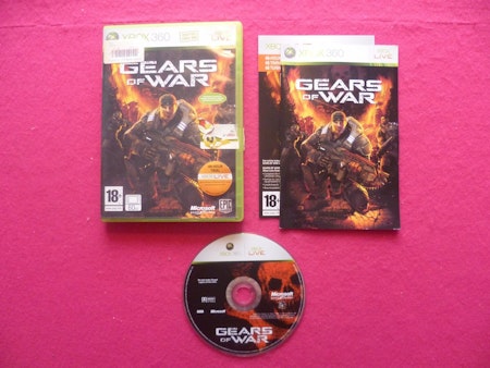 Gears of War XBOX 360 PAL Nordisk Utgåva