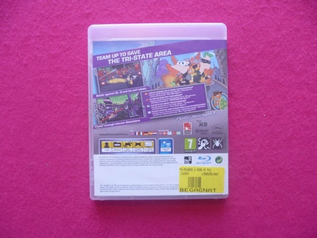 Phineas and Ferb - Across the 2nd Dimension PS3 Playstation 3 Nordisk Utgåva