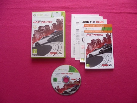Need for Speed Most Wanted Xbox 360 PAL Nordisk Utgåva