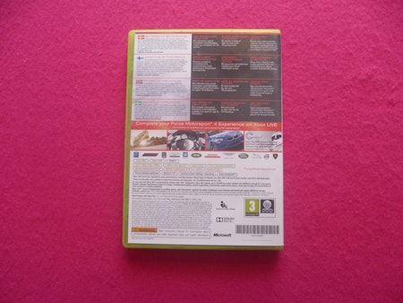 Forza Motorsport 4 Xbox 360 PAL Nordisk Utgåva