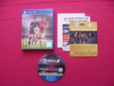 Fifa 16 PS4 Playstation 4 Nordisk Utgåva