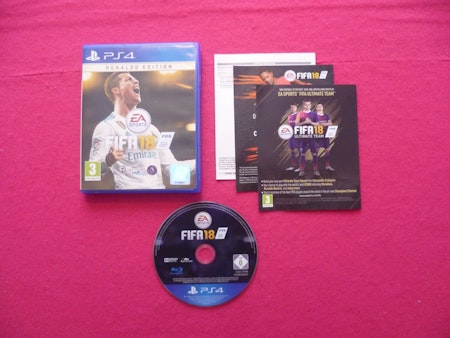 Fifa 18 - Ronaldo Edition PS4 Playstation 4 Nordisk Utgåva