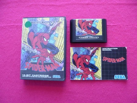 Spider-Man Sega Mega Drive Svensksålt