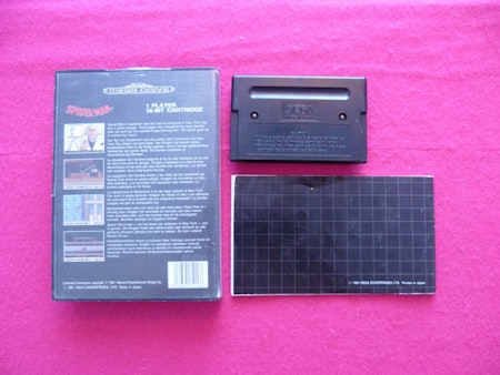 Spider-Man Sega Mega Drive Svensksålt