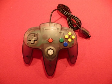 (Nytt) Teknogame Classic Controller: Clear Purple - Nintendo 64