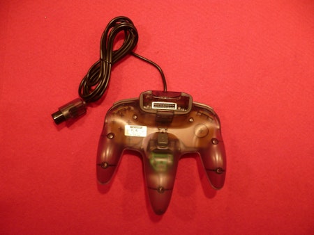 (Nytt) Teknogame Classic Controller: Clear Purple - Nintendo 64