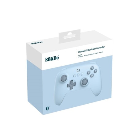8BitDo Handkontroll Ultimate C Bluetooth Controller Blå