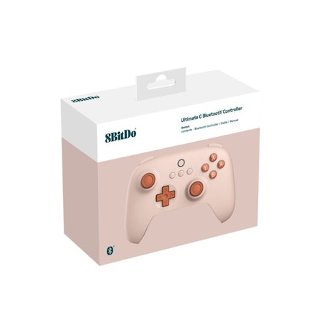 8BitDo Handkontroll Ultimate C Bluetooth Controller Orange