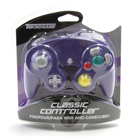 (Nytt) Handkontroll Gamecube Lila