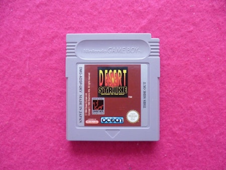 Desert Strike Game Boy UKV