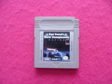 Nigel Mansells World Championship Racing Game Boy USA