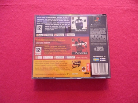 Drive + Driver 2 - 2 Games PSone Playstation PAL