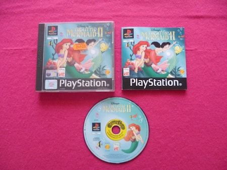 The Little Mermaid 2 Psone Playstation 1 PAL Nordisk Utgåva