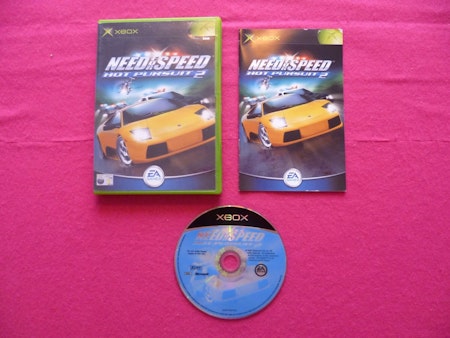 Need for Speed Hot Pursuit 2 XBOX PAL Svensk Utgåva