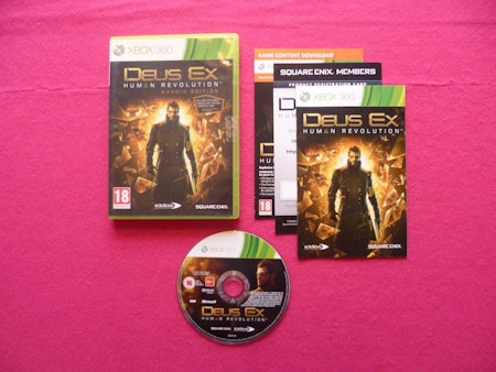 Deus Ex Human Recolution - Nordic Edition Xbox 360 PAL Nordisk Utgåva