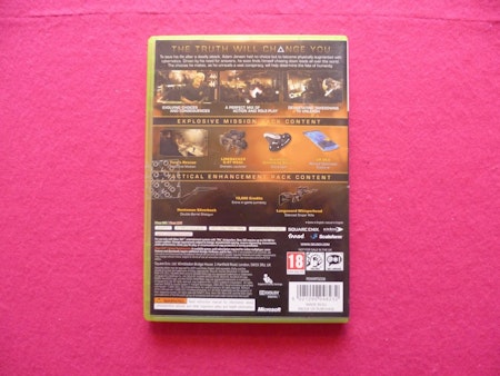 Deus Ex Human Recolution - Nordic Edition Xbox 360 PAL Nordisk Utgåva