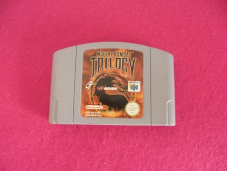 Mortal Kombat Trilogy Nintendo 64 PAL NOE(Engelsk text i spelet)