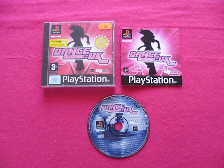 Dance UK Psone Playstation 1 PAL