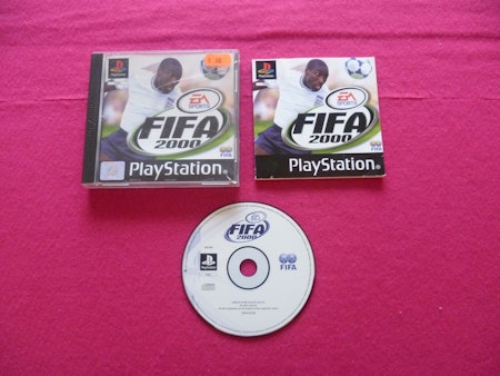 Fifa 2000 PSone Playstation 1 PAL Nordisk Utgåva