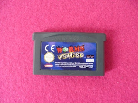 Worms World Party Game boy Advance CIB EUR