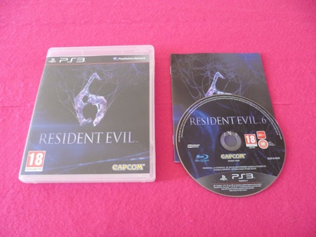 Resident Evil 6 PS3 Playstation 3 Nordisk Utgåva