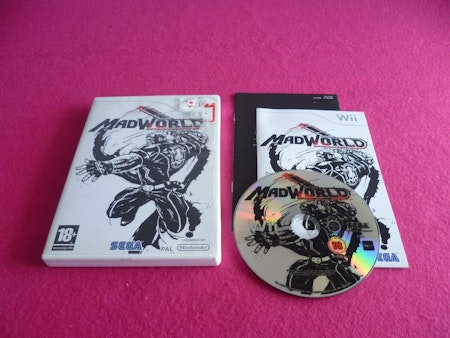 Mad World Nintendo Wii PAL Nordisk Utgåva