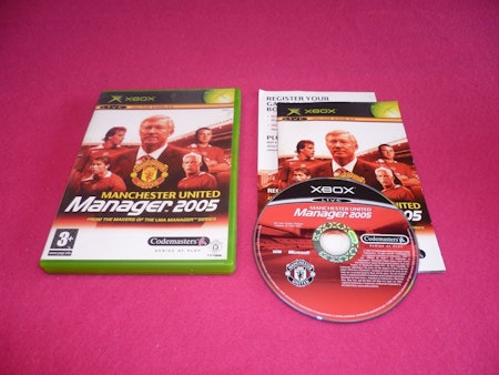 Manchester United Manager 2005 XBOX PAL