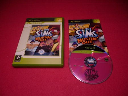 The Sims Bustin Out XBOX PAL Svensk utgåva