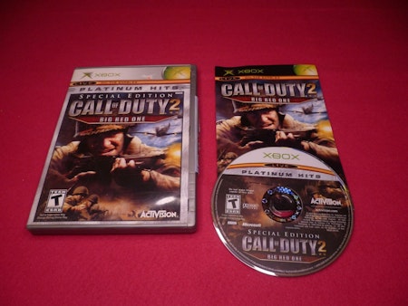 Call of Duty 2 Big Red One XBOX NTSC