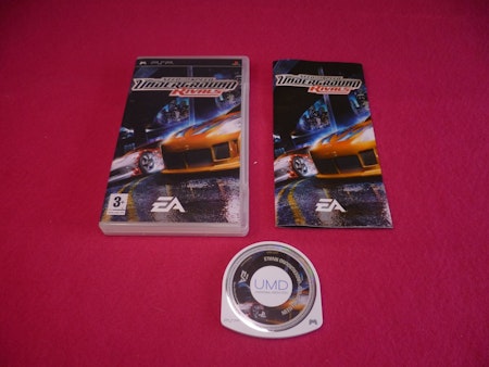 Need for speed Underground Rivals PSP