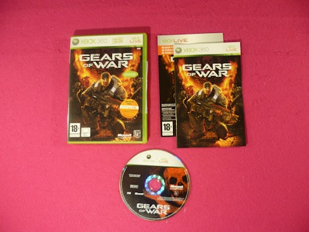 Gears of War Xbox 360 PAL Nordisk Utgåva