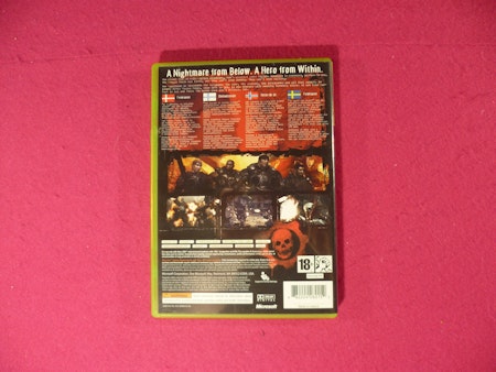 Gears of War Xbox 360 PAL Nordisk Utgåva