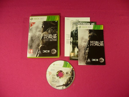 Medal of Honor - Tier 1 Edition Xbox 360 PAL Nordisk Utgåva