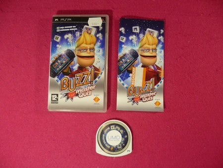 Buzz! Master Quiz PSP Svensksålt