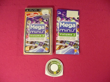 Mega Minis Volume 2 PSP Nordisk Utgåva