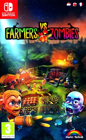 (Nytt) Farmers Vs. Zombies - Nintendo Switch
