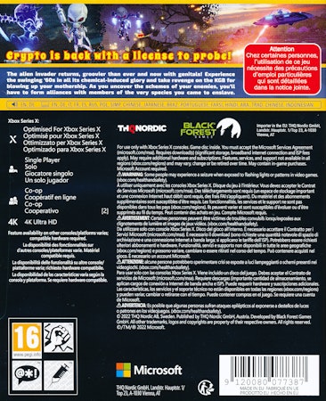 (Nytt) Destroy All Humans! 2: Reprobed - Xbox Series X