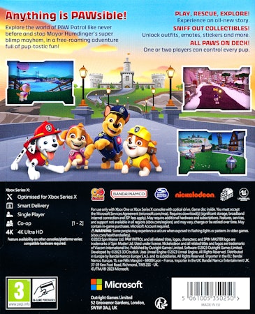 (Nytt) Paw Patrol World Xbox Series X / Xbox One