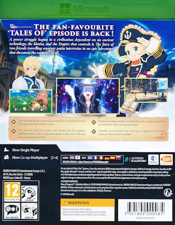 (Nytt) Tales of Vesperia Definitive Edition - Xbox One