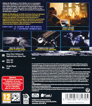 (Nytt) Deliver us the moon - Deluxe Edition Xbox One