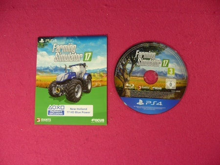 Farming Simulator 17 PS4 PlaystaTion 4 ENDAST SKIVA