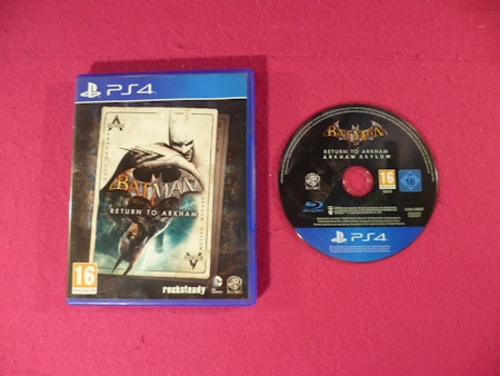 Batman: Return to Arkham PS4 Playstation 4 OBS LÄS!