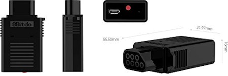 (Nytt) 8BitDo NES Retro Receiver